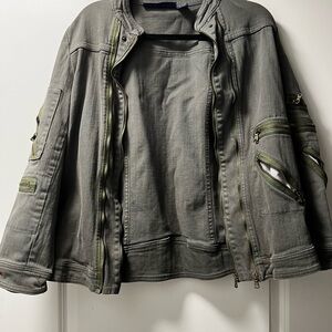 Denim 24/7 Green Jean Jacket